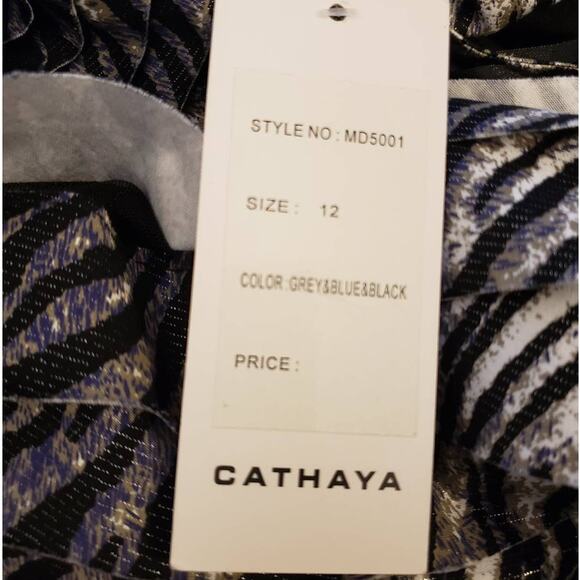 Cathaya Collection Animal Print Dress 12 - Picture 6 of 7